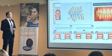 Specialist orthodontist Kostas Spathoulas at Elmsleigh House Dental Clinic lectures on Spark Aligner treatment