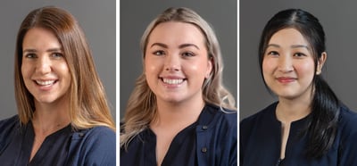 Kaytie, Becky and Kusum join Elmsleigh House Dental Clinic in Farnham, Surrey